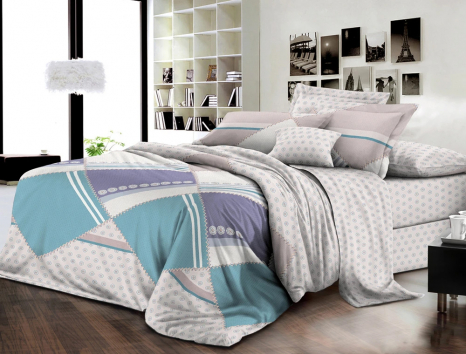 Тканина для постільної білизни Ранфорс R-y5d2042 (A+B) - (60м+60м)