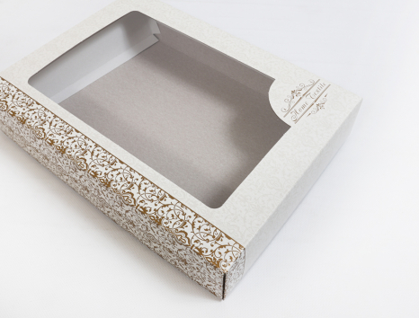 Упаковка для постільної білизни (подарункова коробка) - варіант 16