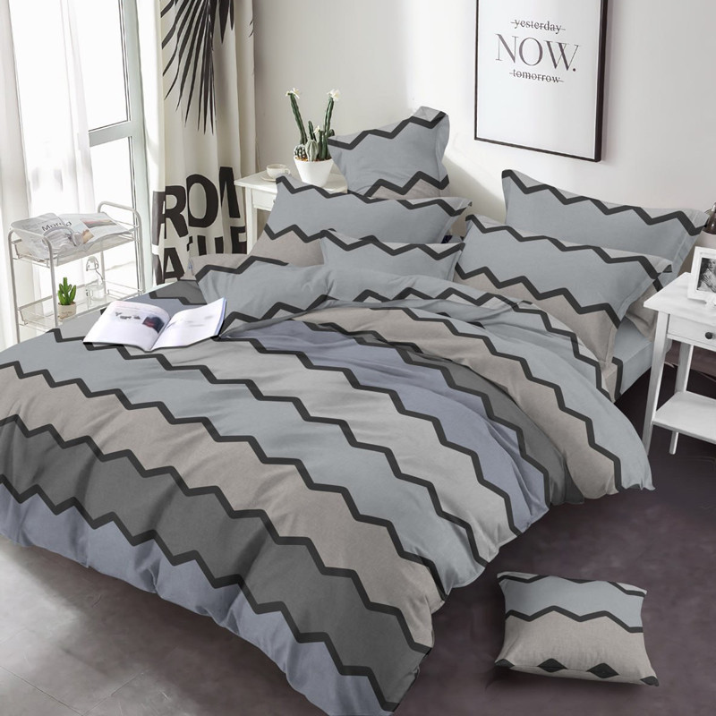 Ткань для постельного белья Бязь "Gold" Lux GL3529grey