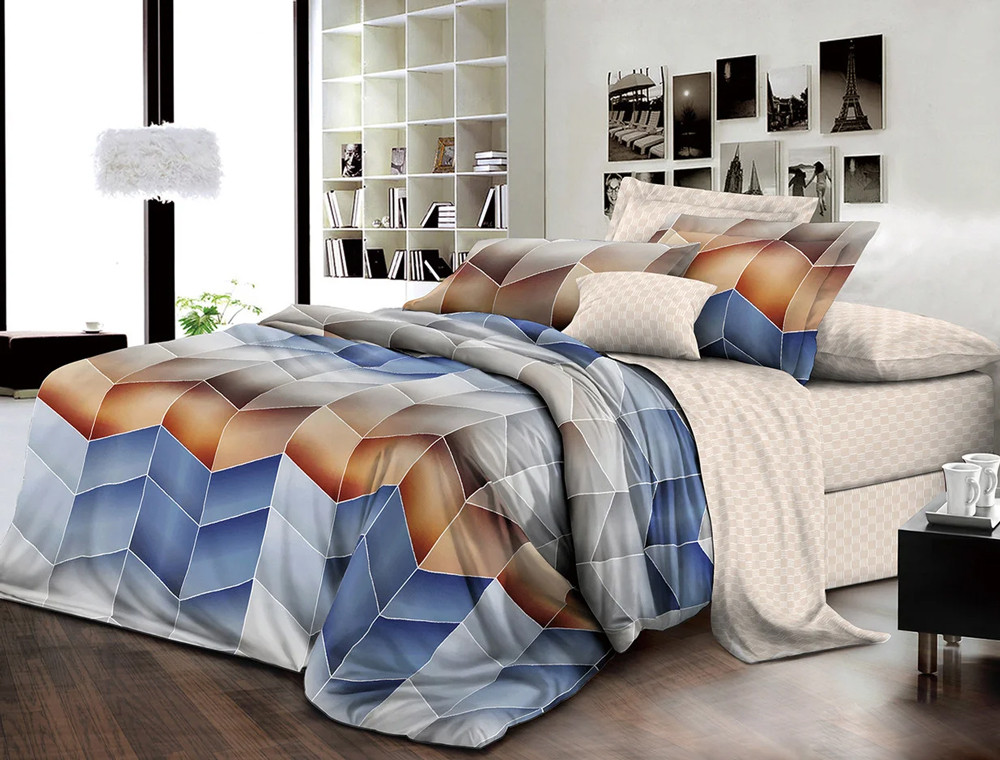 Ткань для постельного белья Ранфорс R-F4 (A+B) - (60м+60м)