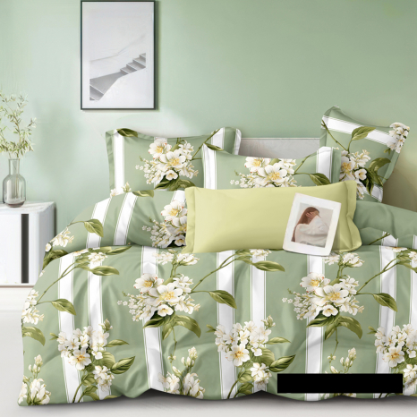 Евро макси набор постельного белья 200*220 из Бязи "Gold" №515143А Черешенка™