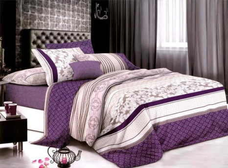 Тканина для постільної білизни Сатин S18393 (50м)