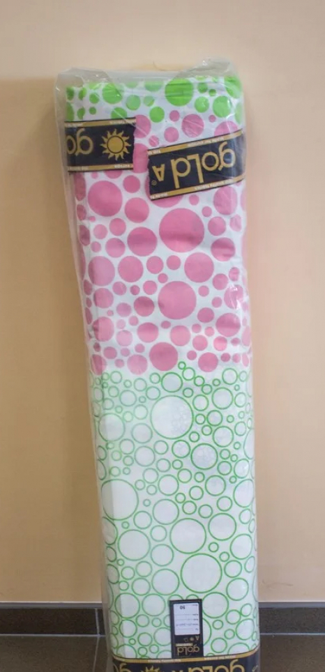 Ткань для постельного белья Бязь "Gold" Lux "Геометрический принт (круги разноцветные)" GL899