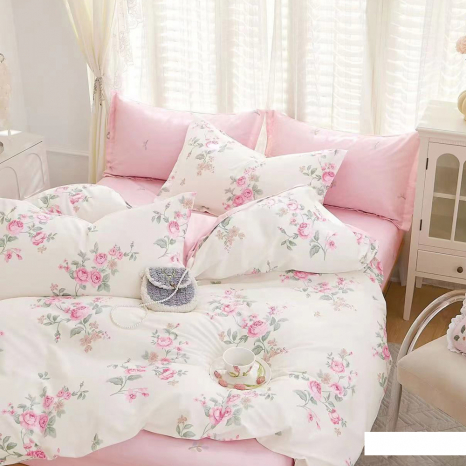 Ткань для постельного белья Сатин S-411 (A+B) - (60м+60м)