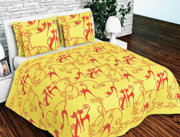 Ткань для постельного белья Бязь "Gold" Lux GL1204