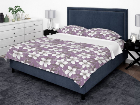 Ткань для постельного белья Бязь "Gold" Lux GL3705pink