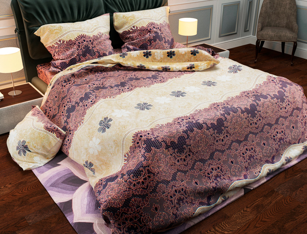 Тканина для постільної білизни Бязь "Gold" Lux GL659