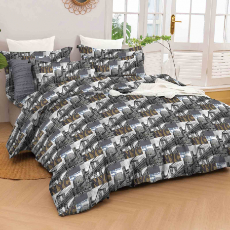 Ткань для постельного белья Бязь "Gold" Lux GL3538