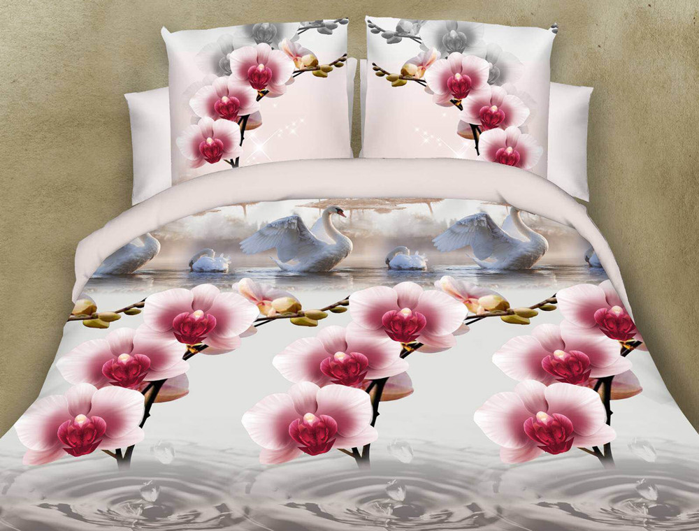 Сімейний набір постільної білизни із Ранфорсу №18008 Черешенка™