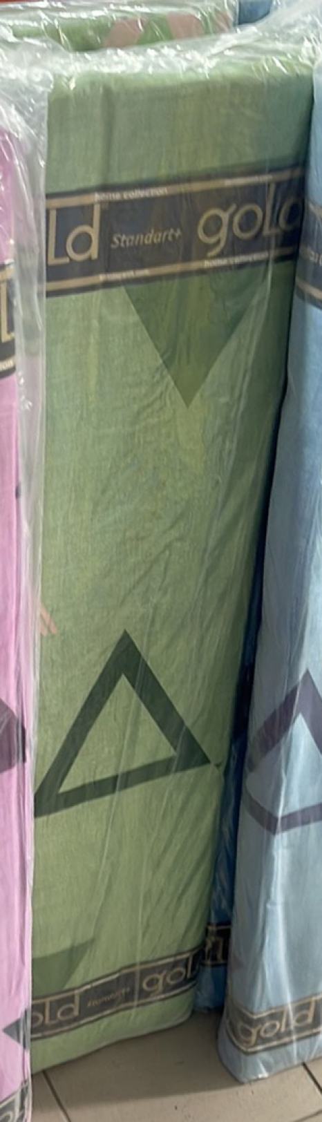 Ткань для постельного белья Бязь "Gold" Lux GL3556green