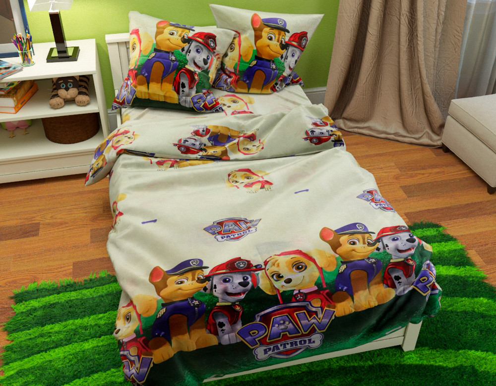 Полуторный набор постельного белья 150*220 из Бязи "Gold" №614915 Черешенка™