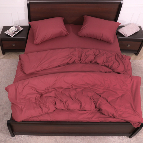 Сімейний набір постільної білизни 240*220 із мікрофібри №200014 Черешенка™