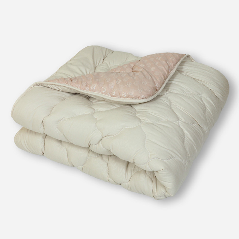 Двоспальна ковдра мікрофібра/холофайбер двостороння №40084