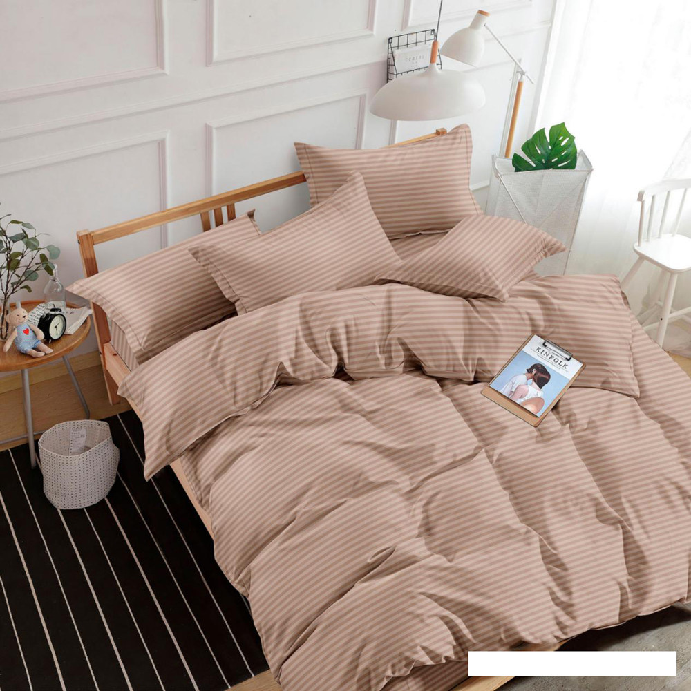 Ткань для постельного белья Страйп-сатин SS1318/220 (60м)