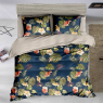 Семейный набор хлопкового постельного белья из Бязи "Gold" с простынью на резинке №144962AB Черешенка™