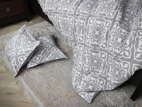 Евро макси набор постельного белья 200*230 из Муслина №600-20 Черешенка™