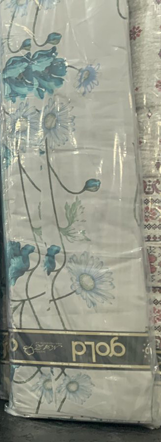 Тканина для постільної білизни Бязь "Gold" Lux GL7864blue