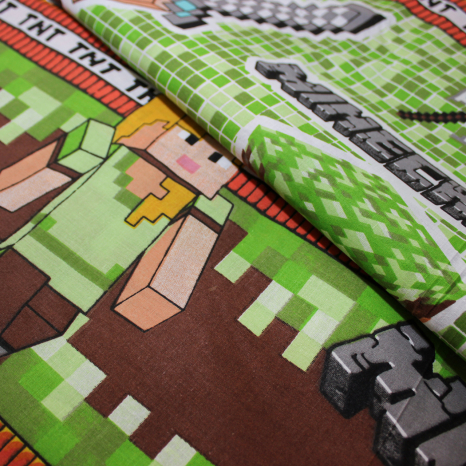 Ткань для постельного белья Бязь "Gold" Lux детская GLB745