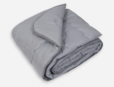 Двоспальна літня ковдра мікрофібра/синтепон №41118