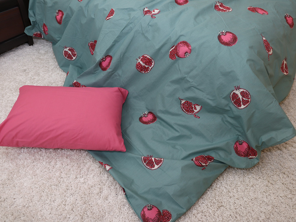 Сімейний набір постільної білизни із Бязі "Gold" №151578AB Черешенка™