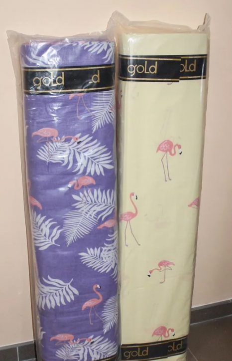 Тканина для постільної білизни Бязь "Gold" Lux GL1230 (A+B) - (50м+50м)