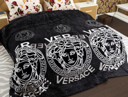 Двоспальний флісовий плед №33554