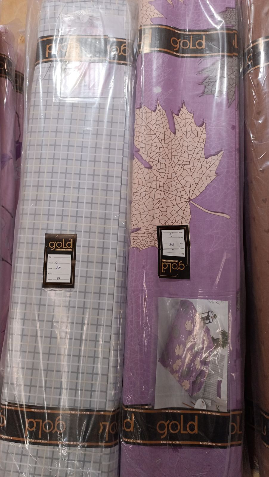 Тканина для постільної білизни Бязь "Gold" Lux GL4365 (A+B) - (50м+50м)