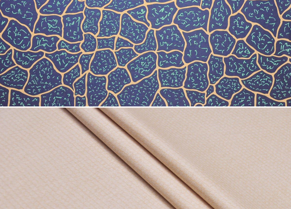 Ткань для постельного белья Бязь "Gold" Lux GL4612 (A+B) - (50м+50м)