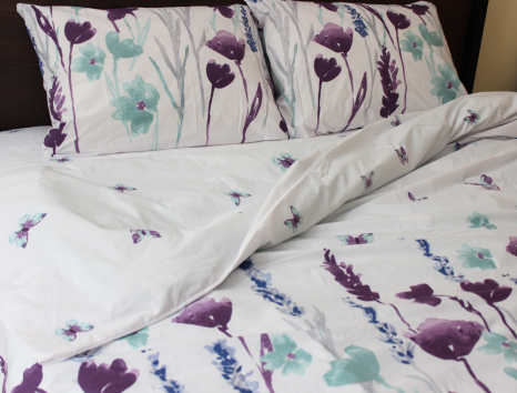 Евро макси набор постельного белья 200*220 из Бязи "Gold" №153023 Черешенка™