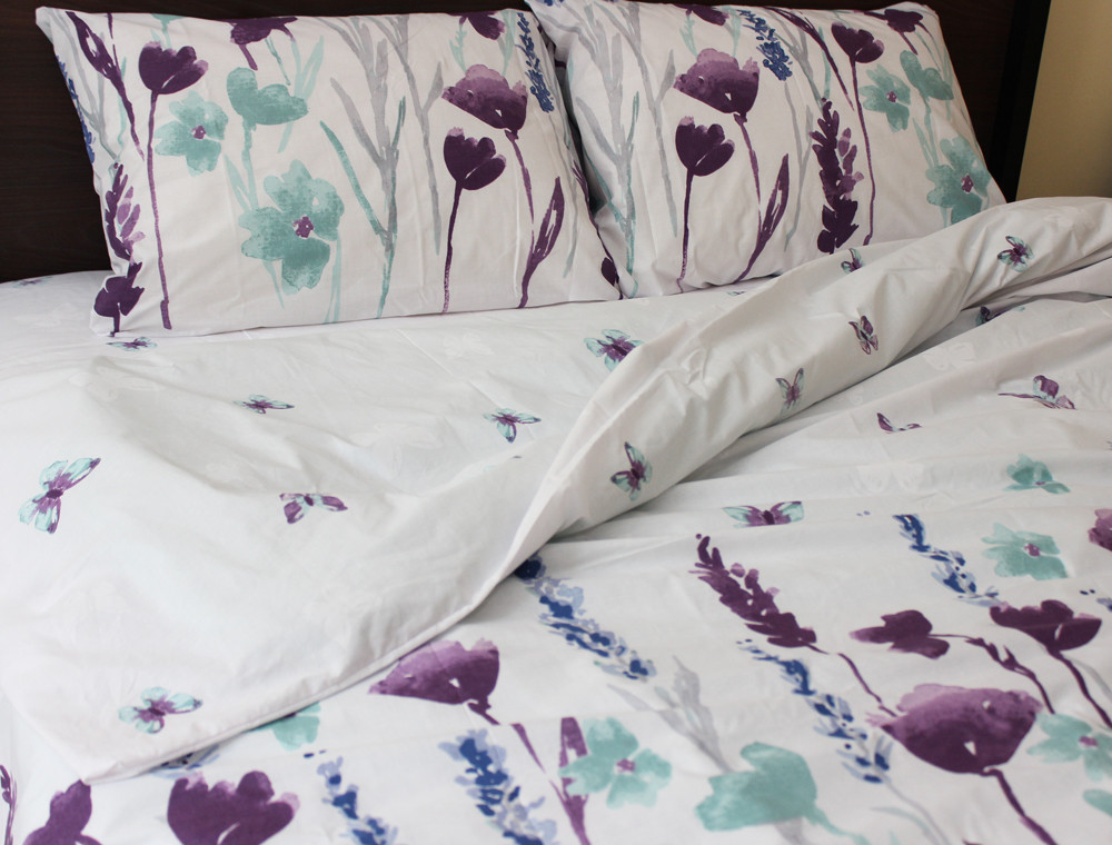 Євро-максі набір постільної білизни 200*220 із Бязі "Gold" №153023 Черешенка™