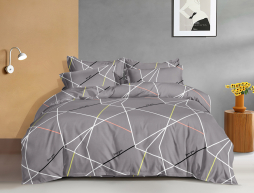 Сімейний набір постільної білизни із Сатину №44211 Черешенка™