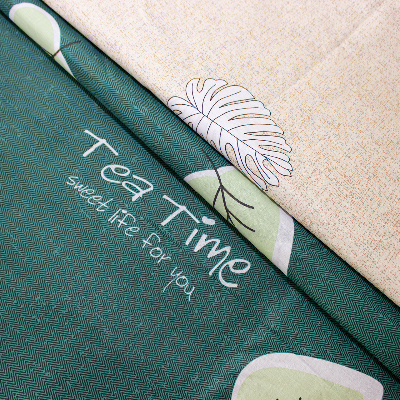 Тканина для постільної білизни Бязь "Gold" Lux GL1423 (A+B) - (50м+50м)