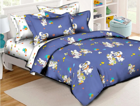 Тканина для постільної білизни Ранфорс R553 (50м)