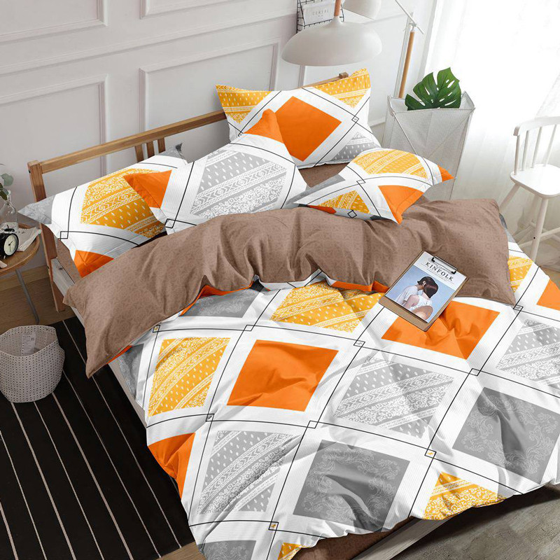 Тканина для постільної білизни Бязь "Gold" Lux GL1843 (A+B) - (50м+50м)