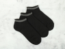 Жіночі шкарпетки Luxe Bambu короткі з люрексом (36-40) №BL3010
