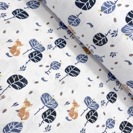 Ткань для постельного белья Фланель (байка) детcкая FLB1023