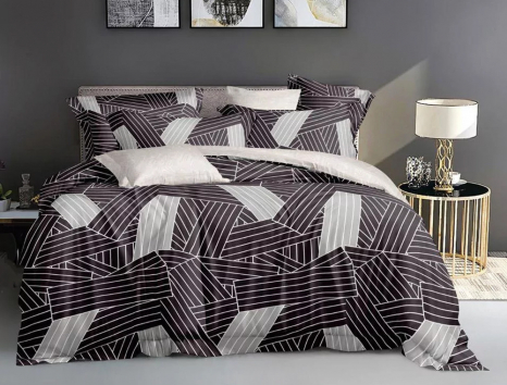 Двоспальний набір постільної білизни 180*220 із полікотону №200391 Черешенька™