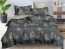 Семейный набор хлопкового постельного белья из Сатина №44214AB Черешенка™