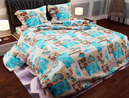 Ткань для постельного белья Бязь "Gold" Lux GL716