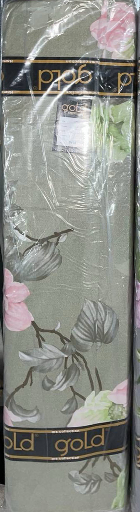 Тканина для постільної білизни Бязь "Gold" Lux GL36200green