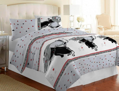 Ткань для постельного белья Бязь "Gold" Lux GL1172