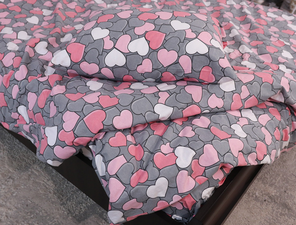 Полуторний набір постільної білизни 150*220 з Фланелі №954214 Черешенка™