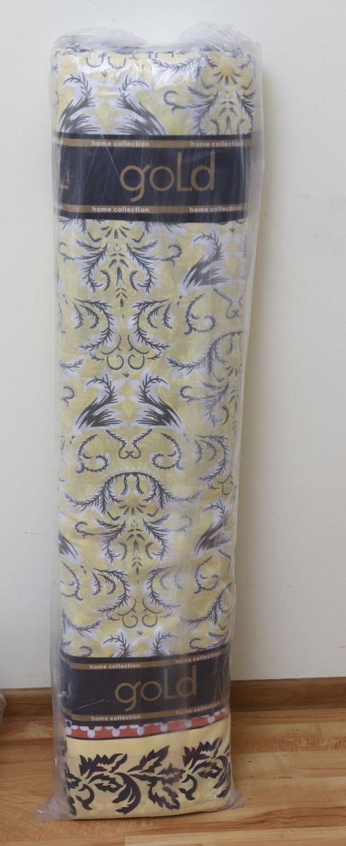 Ткань для постельного белья Бязь "Gold" Lux "Вензельная вышивка" GL2891R
