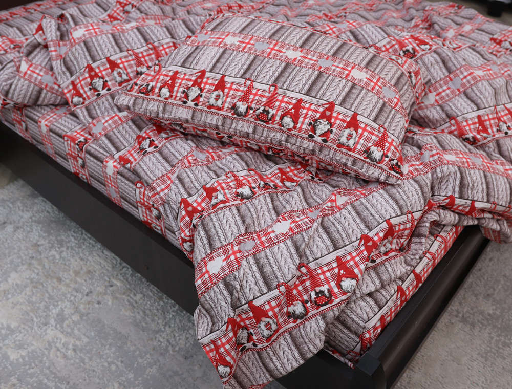 Двуспальный набор постельного белья 180*220 из Фланели №95328 Черешенка™