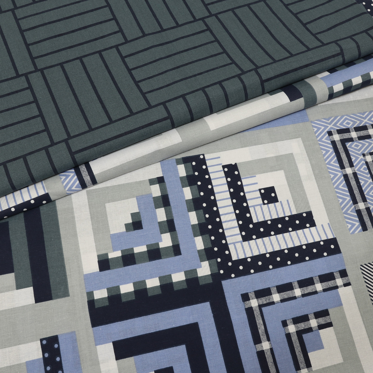 Ткань для постельного белья Бязь "Gold" Lux GL7805 (A+B) - (50м+50м)