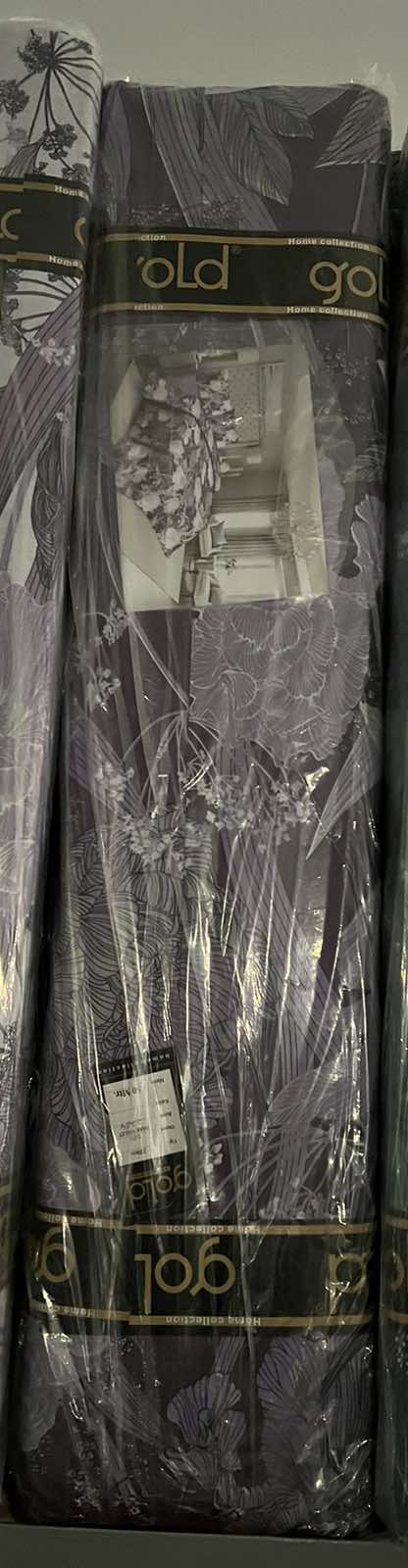 Тканина для постільної білизни Бязь "Gold" Lux GL3628purple