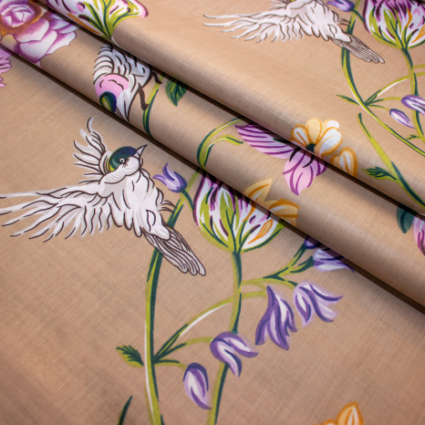 Тканина для постільної білизни Бязь "Gold" Lux GL3989