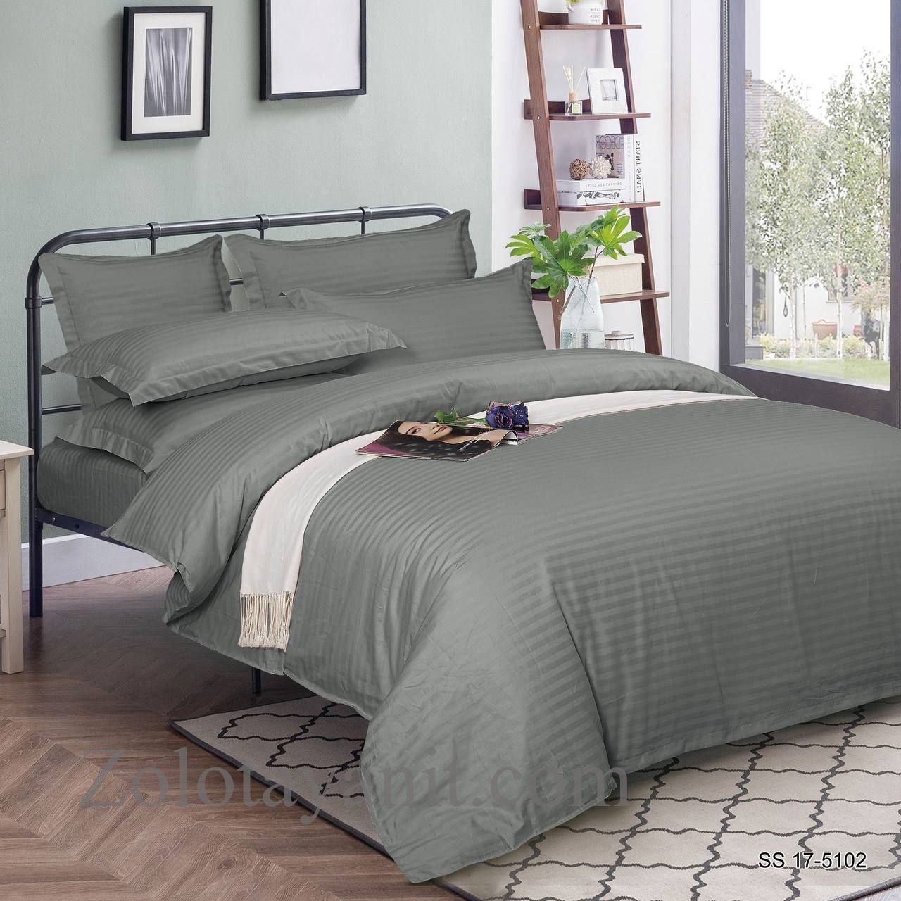 Ткань для постельного белья Страйп-сатин ST17-5102 (50м)