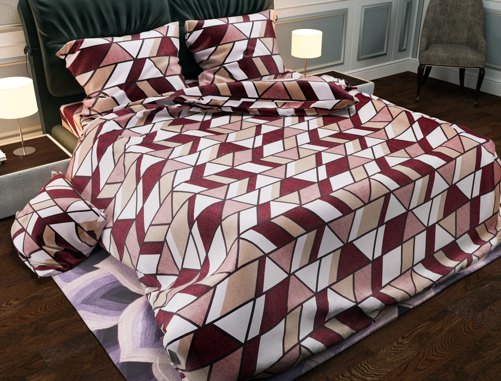 Ткань для постельного белья Бязь "Gold" Lux GL3835R