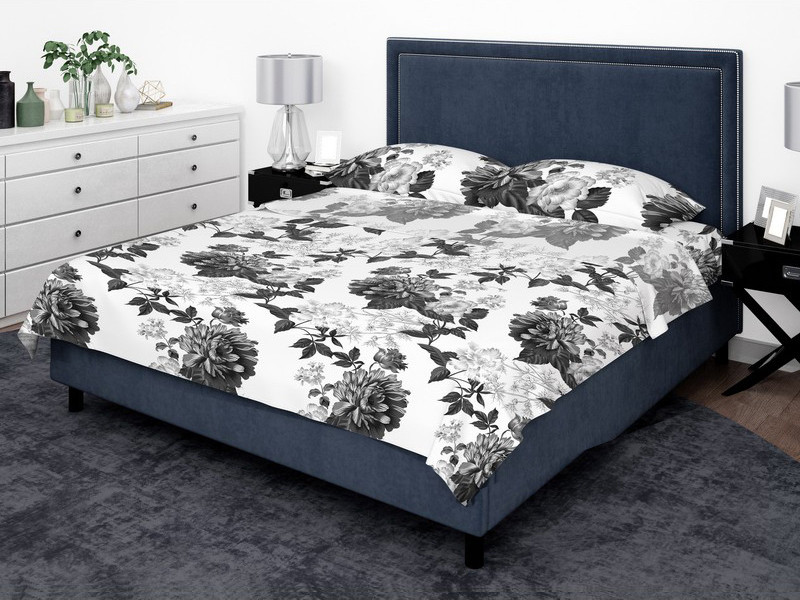 Тканина для постільної білизни Бязь "Gold" Lux GL3706grey